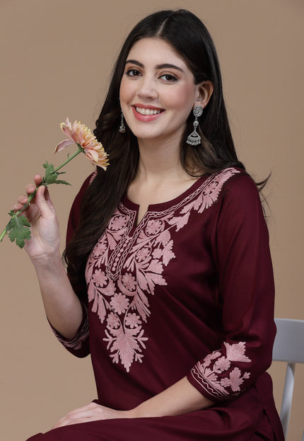 Mehak Mustard Long Kurti For Women