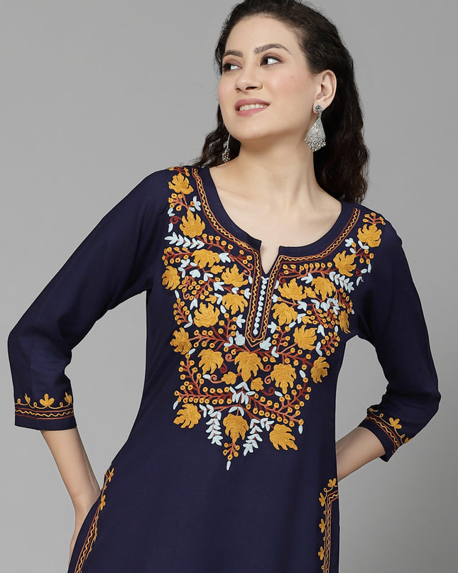330 Aari Long Kurti For Women