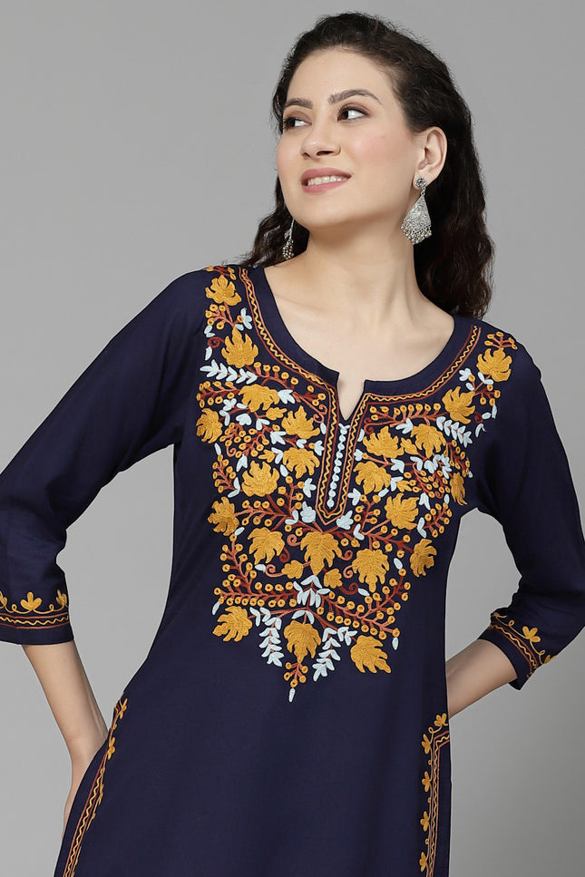 330 Aari Long Kurti For Women