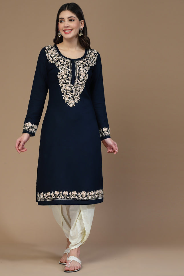 Firdousi Long Kurti For Women