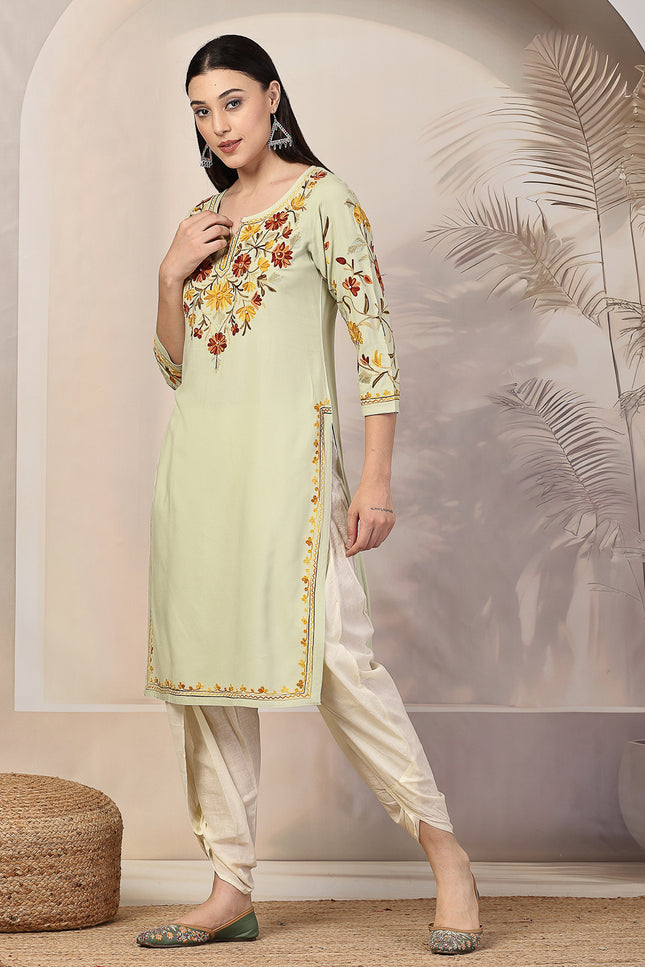 Mahnaz Aari Long Kurti For Women