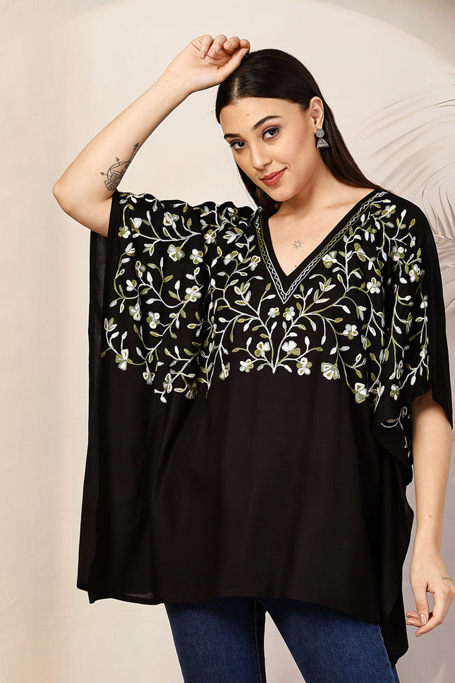 Sheen Kaftan Short Kurti For Women