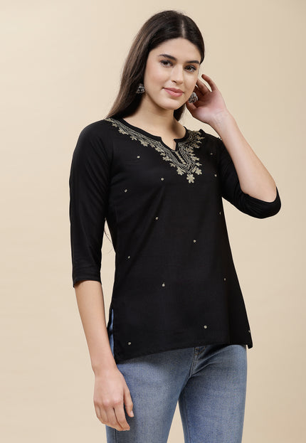 Pash Boota Short Kurti For Women