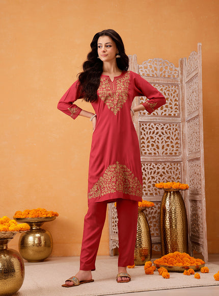 Dilnaz Zari Co-Ord Set For Women