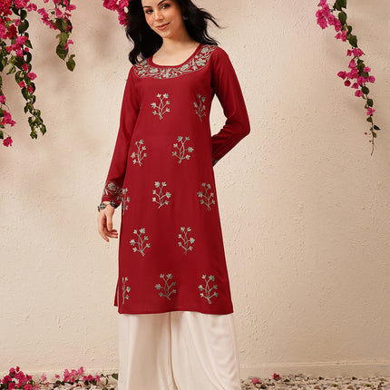 Sana Long Aari Kurti For Women