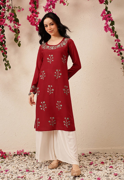 Sana Long Aari Kurti For Women