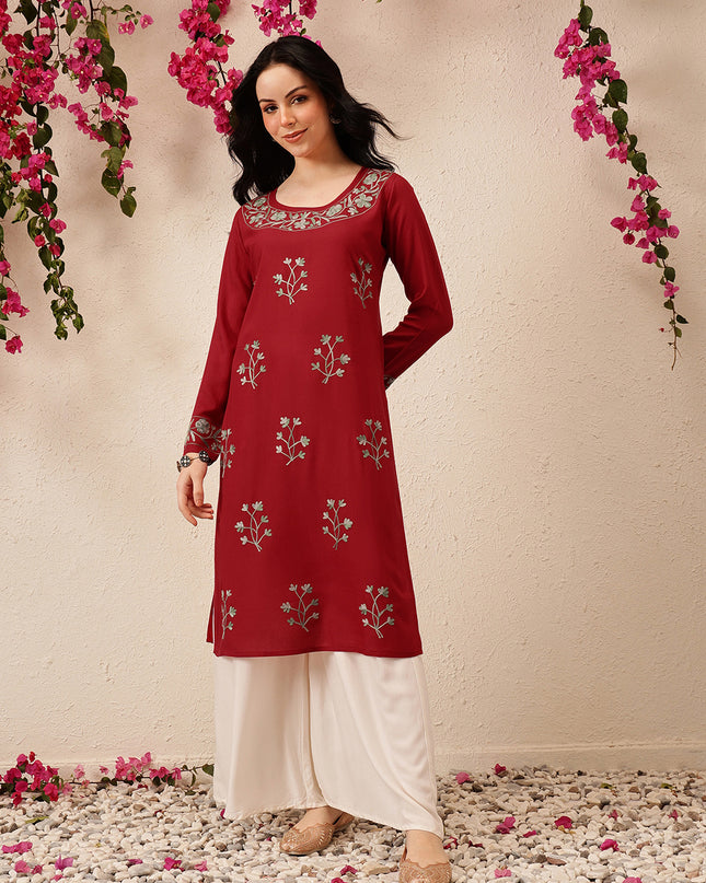 Sana Long Aari Kurti For Women