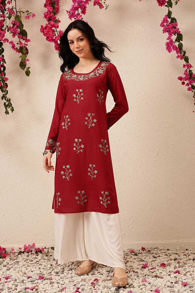 Sana Long Aari Kurti For Women