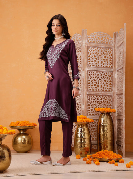 Dilnaz Zari Co-Ord Set For Women