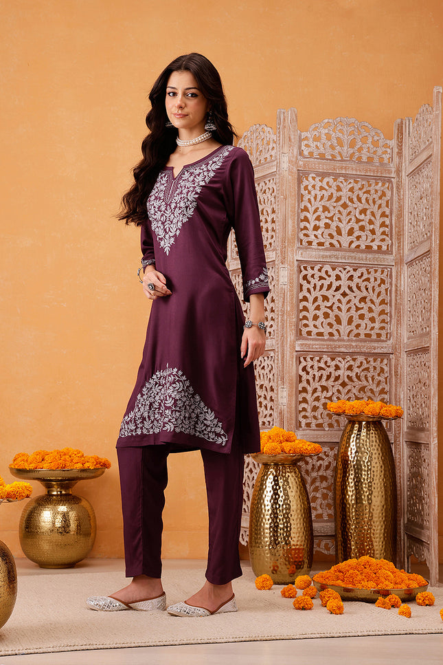Dilnaz Zari Co-Ord Set For Women