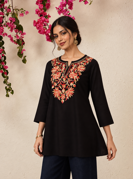 Fiza A-Line Short Kurti For Women