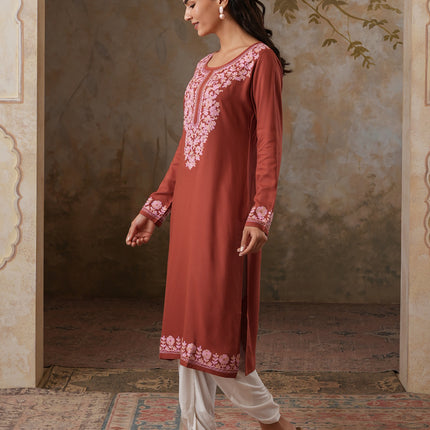 Firdousi Long Kurti For Women