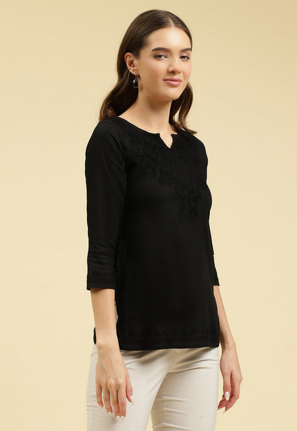 Zahra Self Aari Short Kurti For Women