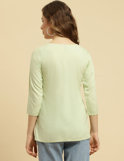 Pash Boota Short Kurti For Women