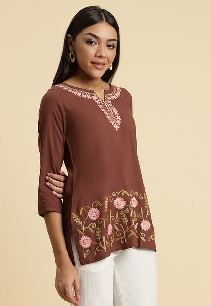 Hiba Aari Short Kurti For Women