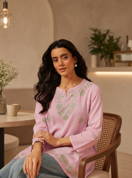 Zayesha A-line Short Kurti For Women