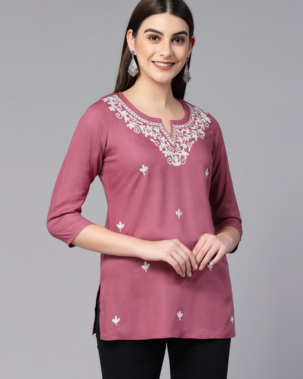 Aiza Aari Short Kurti For Women