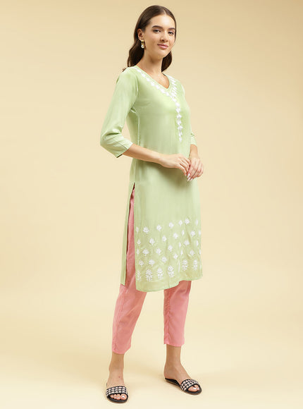 Gul Aari Long Kurti For Women