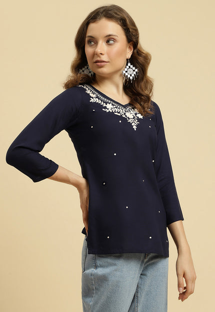 Boota Reel Short Kurti For Women
