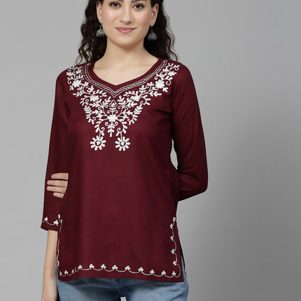 Resham Short Kurti For Women