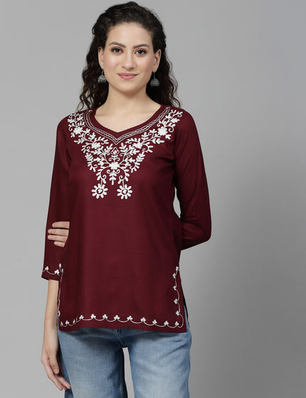 Resham Short Kurti For Women
