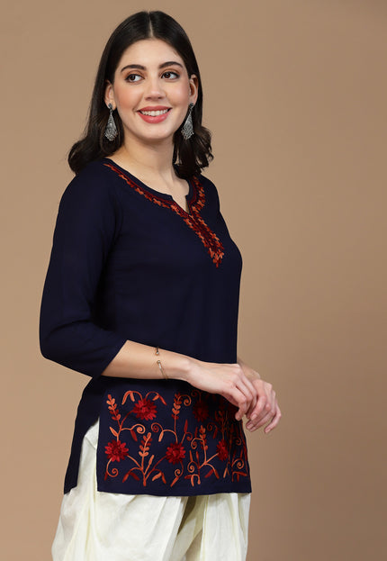 Hiba Aari Short Kurti For Women