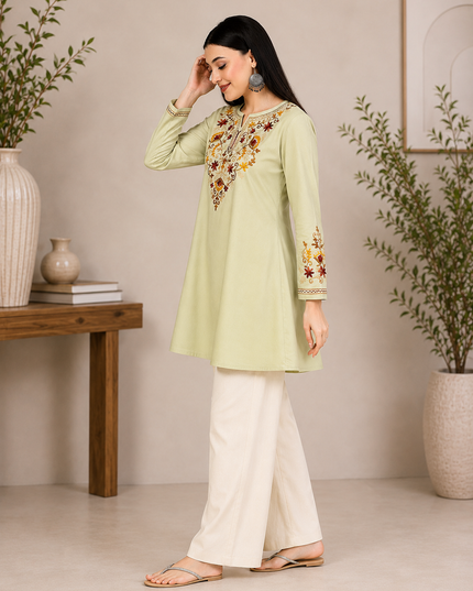 Jasmine A-Line Short Kurti For Women