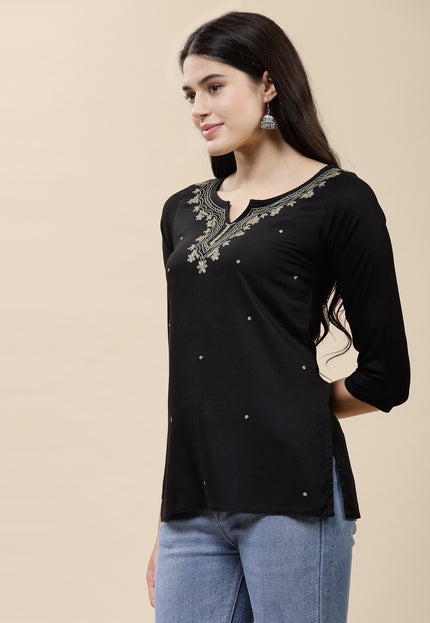 Pash Boota Short Kurti For Women