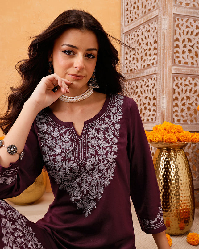 Dilnaz Zari Co-Ord Set For Women