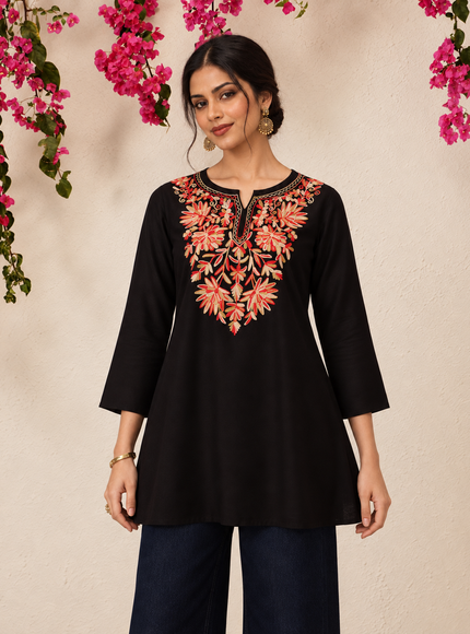 Fiza A-Line Short Kurti For Women
