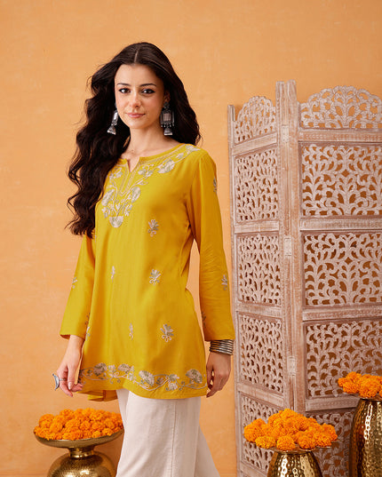 Zayesha A-line Short Kurti For Women