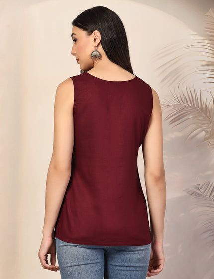 Iqra Sleeveless Kurti For Women