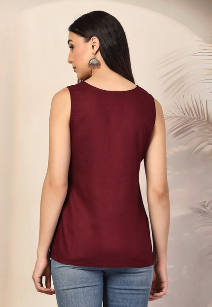 Iqra Sleeveless Kurti For Women