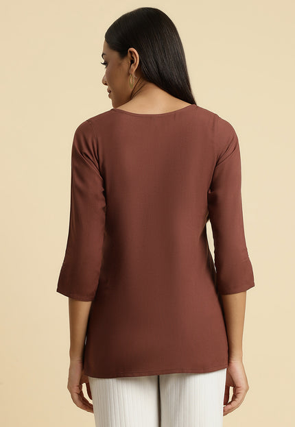 Hiba Aari Short Kurti For Women