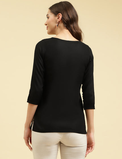 Zahra Self Aari Short Kurti For Women