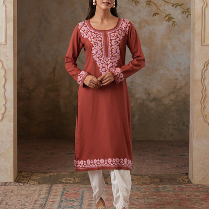 Firdousi Long Kurti For Women