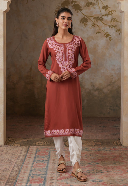 Firdousi Long Kurti For Women