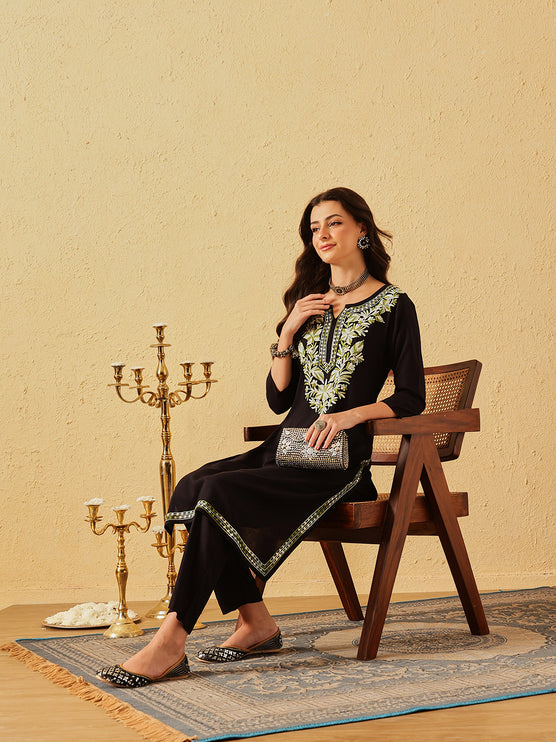 Humaira Orange Co-Ord Set For Women