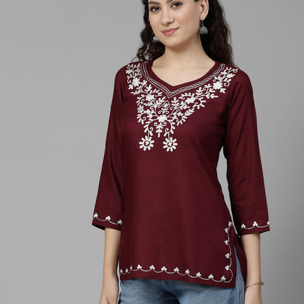 Resham Short Kurti For Women