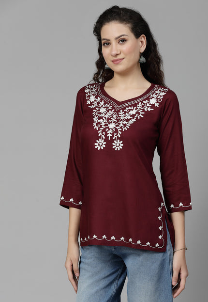 Resham Short Kurti For Women