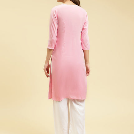 Gul Aari Long Kurti For Women