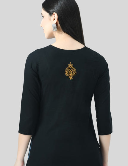 Chikan Short Kurti For Women