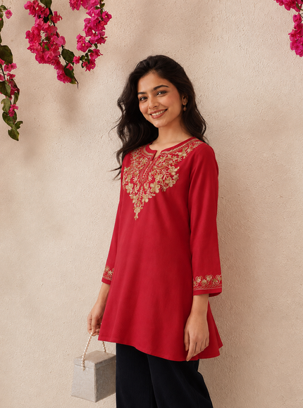 Naila A-Line Short Kurti For Women