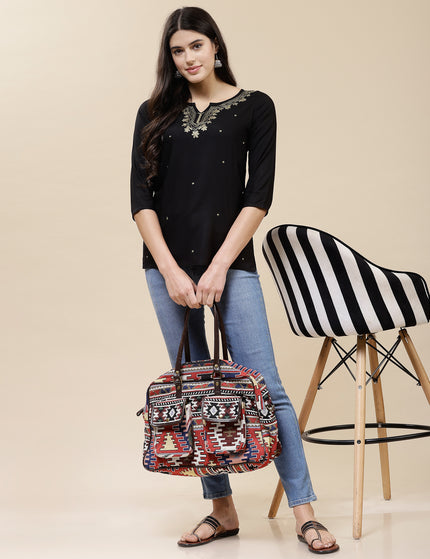Pash Boota Short Kurti For Women