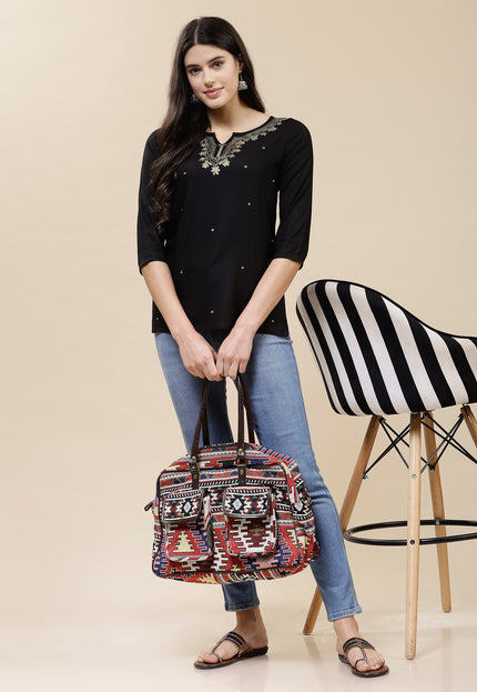 Pash Boota Short Kurti For Women