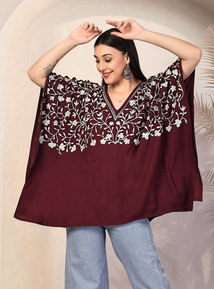 Sheen Kaftan Short Kurti For Women