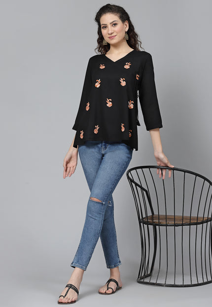 Short Angrakha Kurti For Women