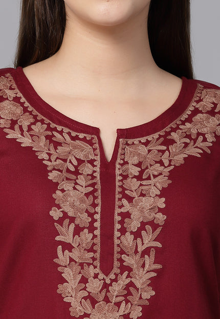 Amaira Sleeveless Short Kurti For Women