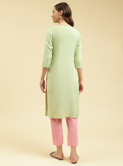 Gul Aari Long Kurti For Women