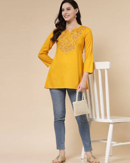 Fiza A-Line Short Kurti For Women